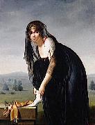 Une etude de femme d'apres nature dit aussi Portrait de Madame Soustras, Marie-Denise Villers